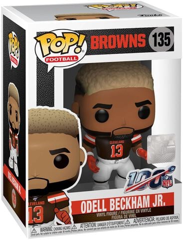 Figurine Funko Pop! N°135 - NFL : Browns - Odell Beckham Jr. (home Jersey)